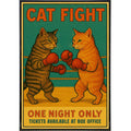 Cat Fight Print