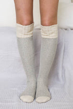 Open Weave Lounge Socks