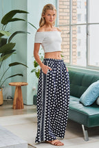 Dot Wide Legs