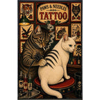 Paws | Needles Tattoo Print