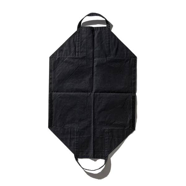 Upcycled Tent Firewood Carrier