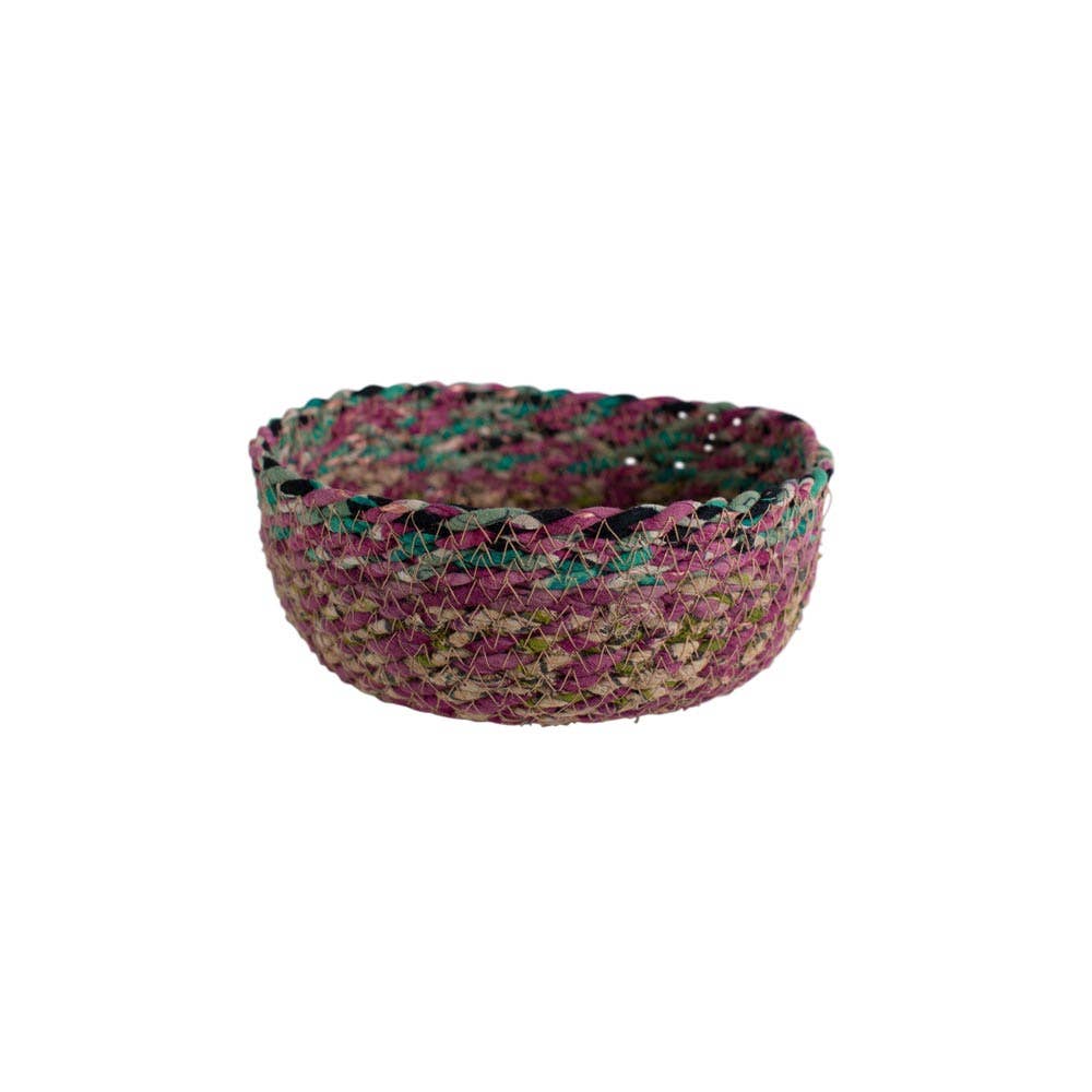 Swirling Sari Basket