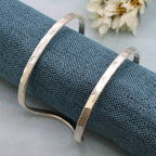 Hammered Wide Cuff