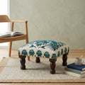 Embroidered Foot Stool