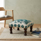 Embroidered Foot Stool
