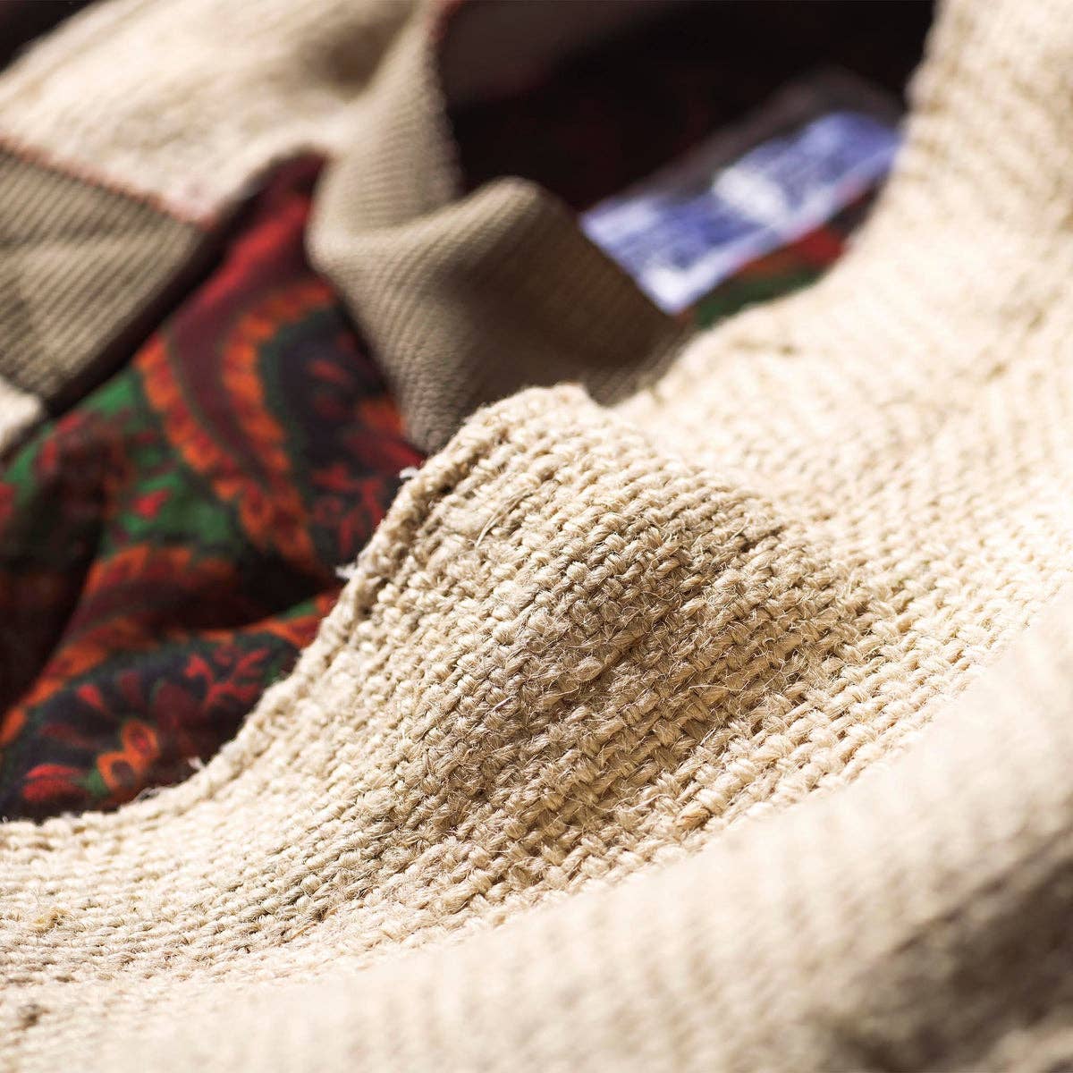 Jute Shoulder Bag