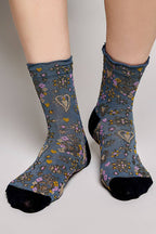 Flowers & Ruffles Socks