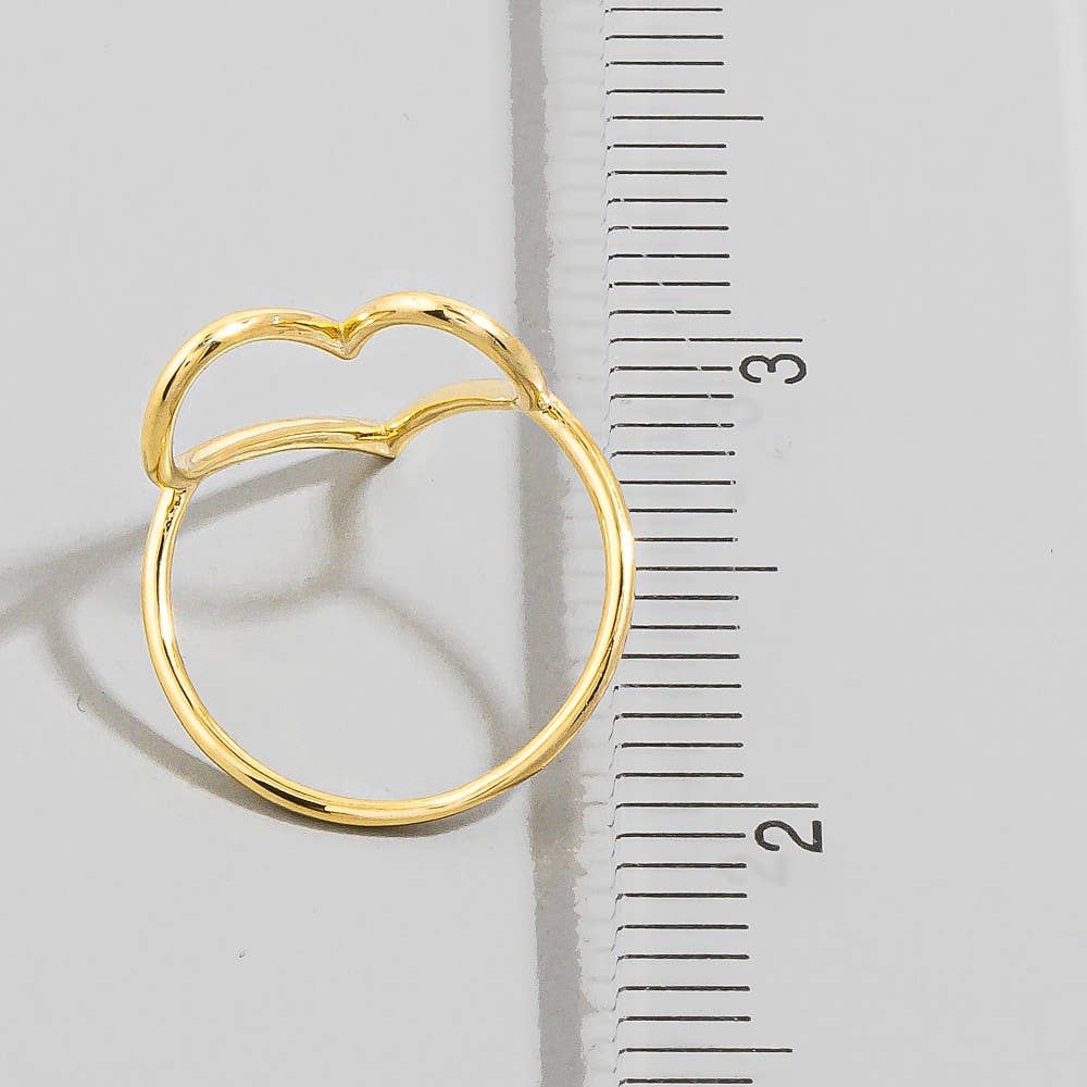 Heart Cutout Band