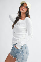 Henley Long Sleeve