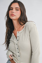 Henley Long Sleeve