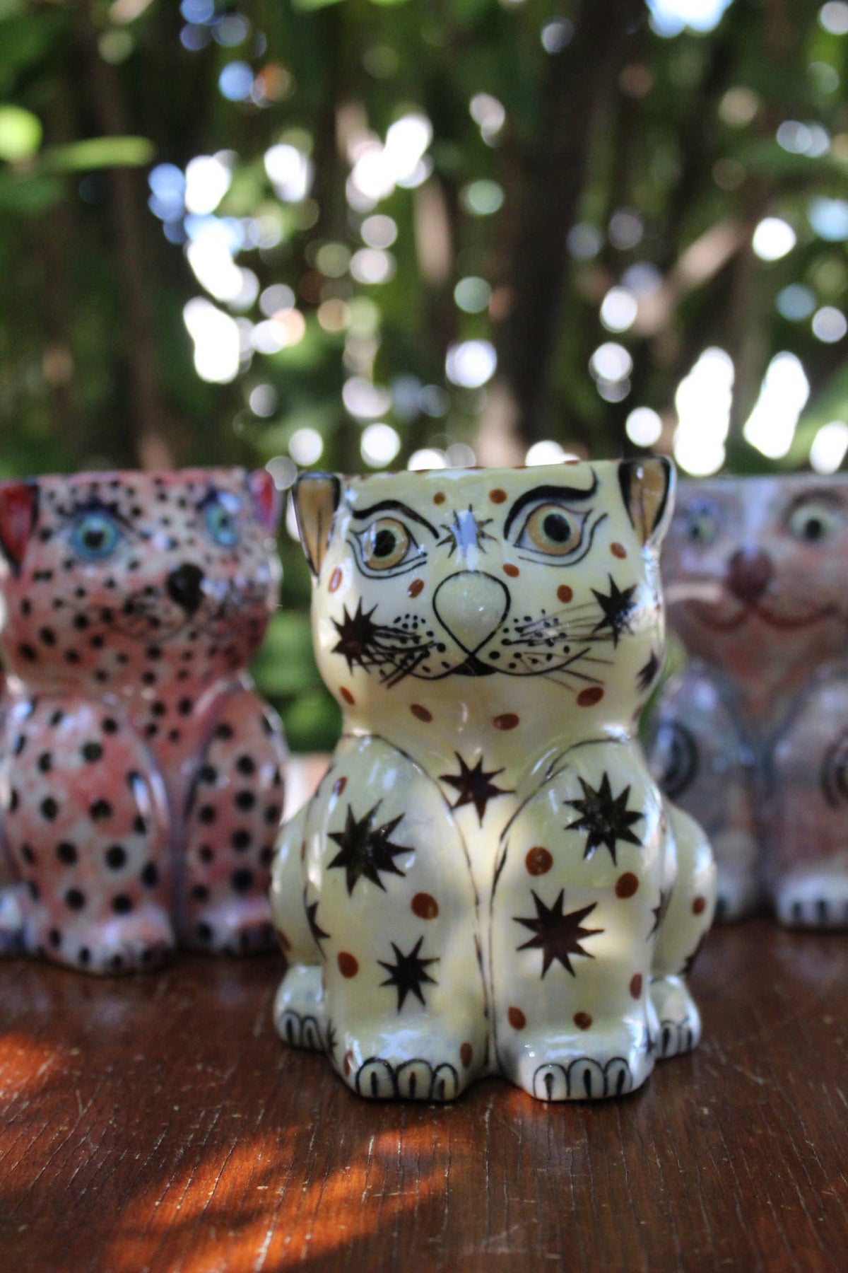 Hand-Painted Cat Coffee Mug