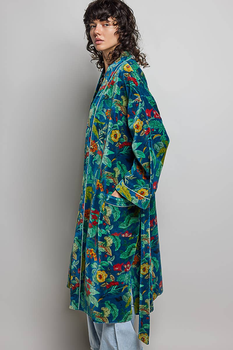 Velvet Kimono Robe
