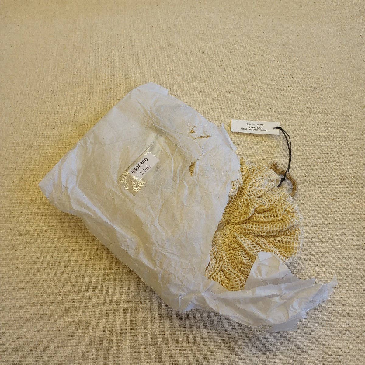 Cotton Loofah