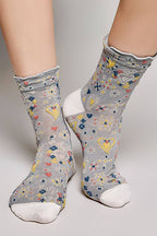 Flowers & Ruffles Socks