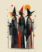 Whimsigoth Witch Print