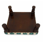 Embroidered Foot Stool