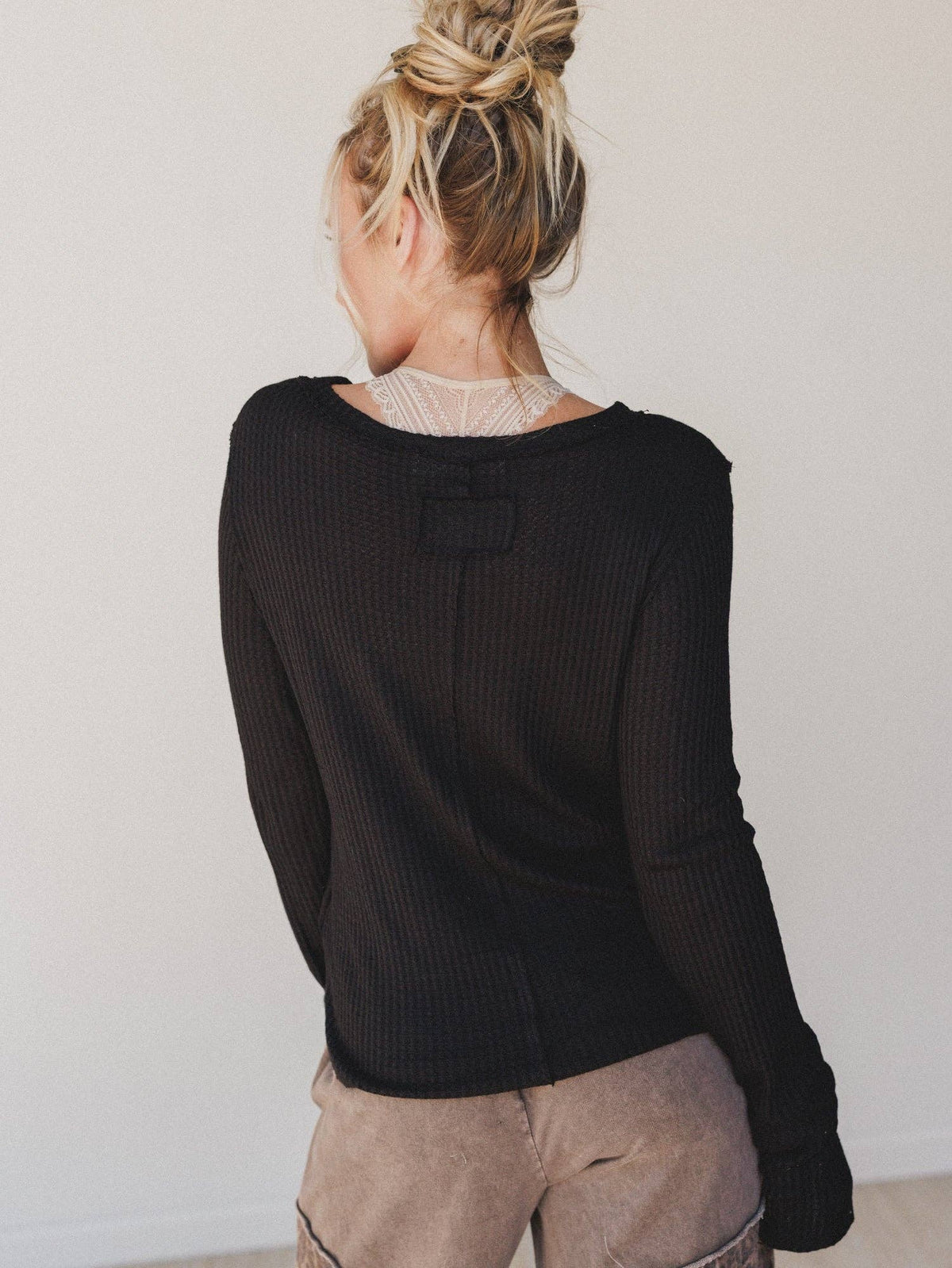 Waffle LS Top