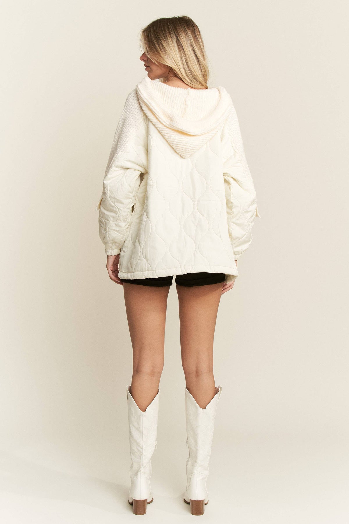 Puffer Sweater Hoodie