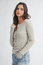Henley Long Sleeve