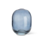 Medium Barrel Bud Vase-Dark Blue-4.5"H
