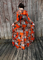 Leopard Patchwork Maxi