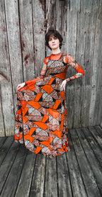 Leopard Patchwork Maxi