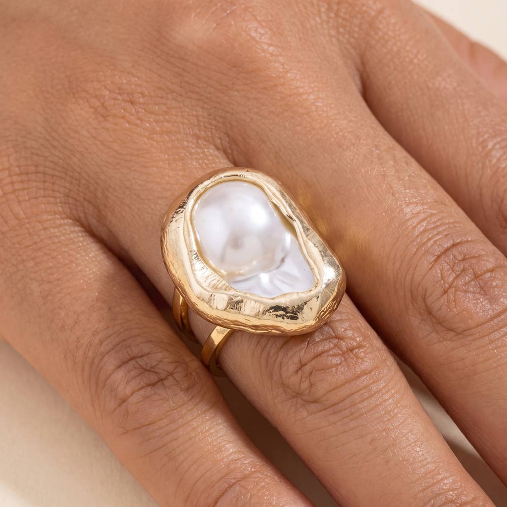 Baroque Molten Ring