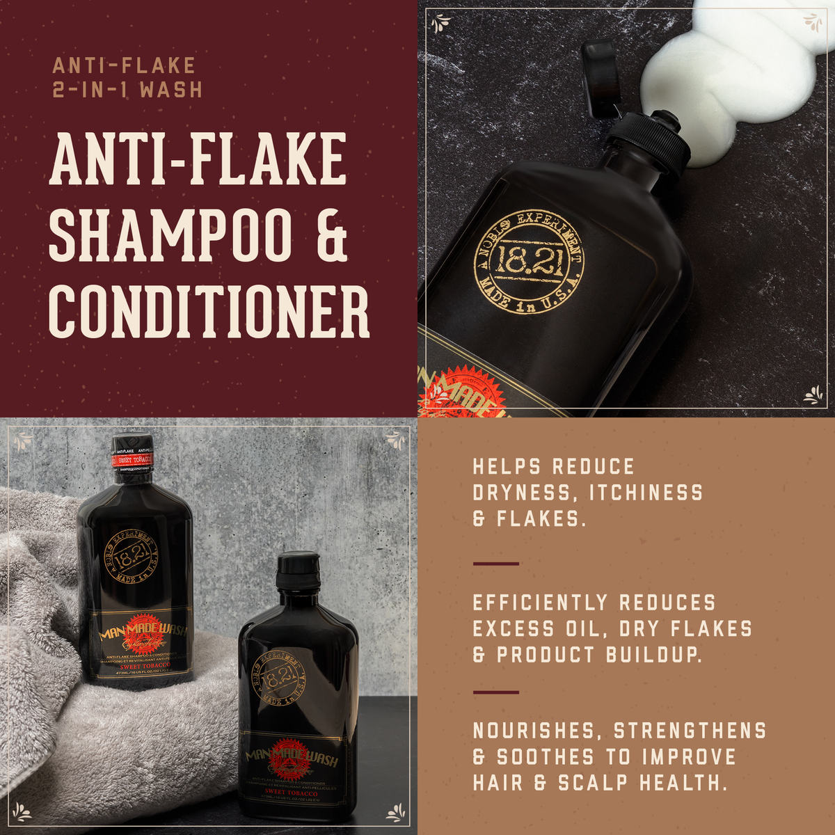 Anti-Flake Shampoo | Conditioner