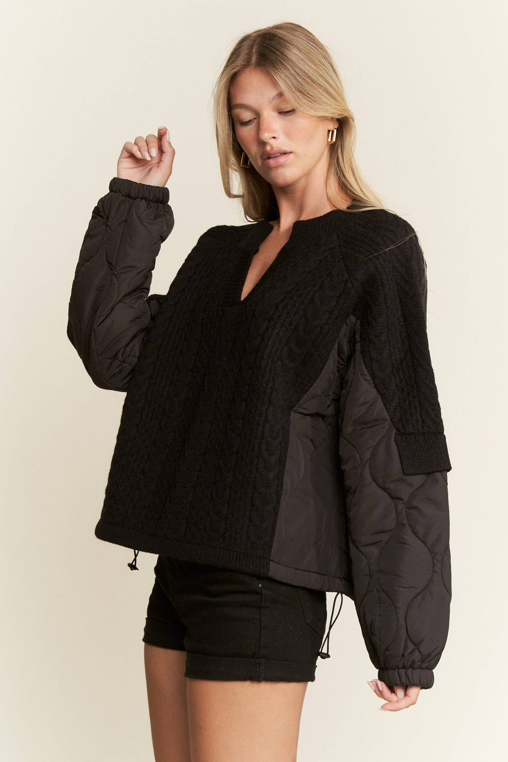Puffer Sweater