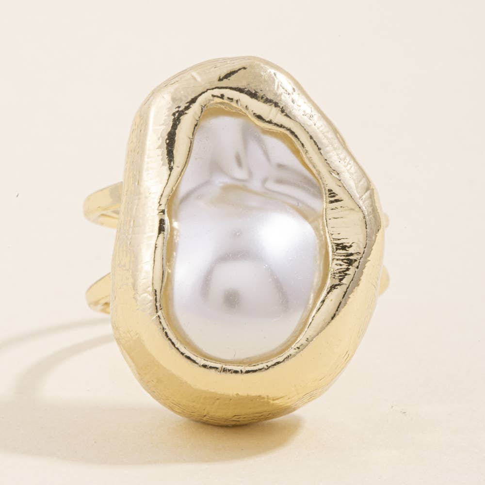 Baroque Molten Ring