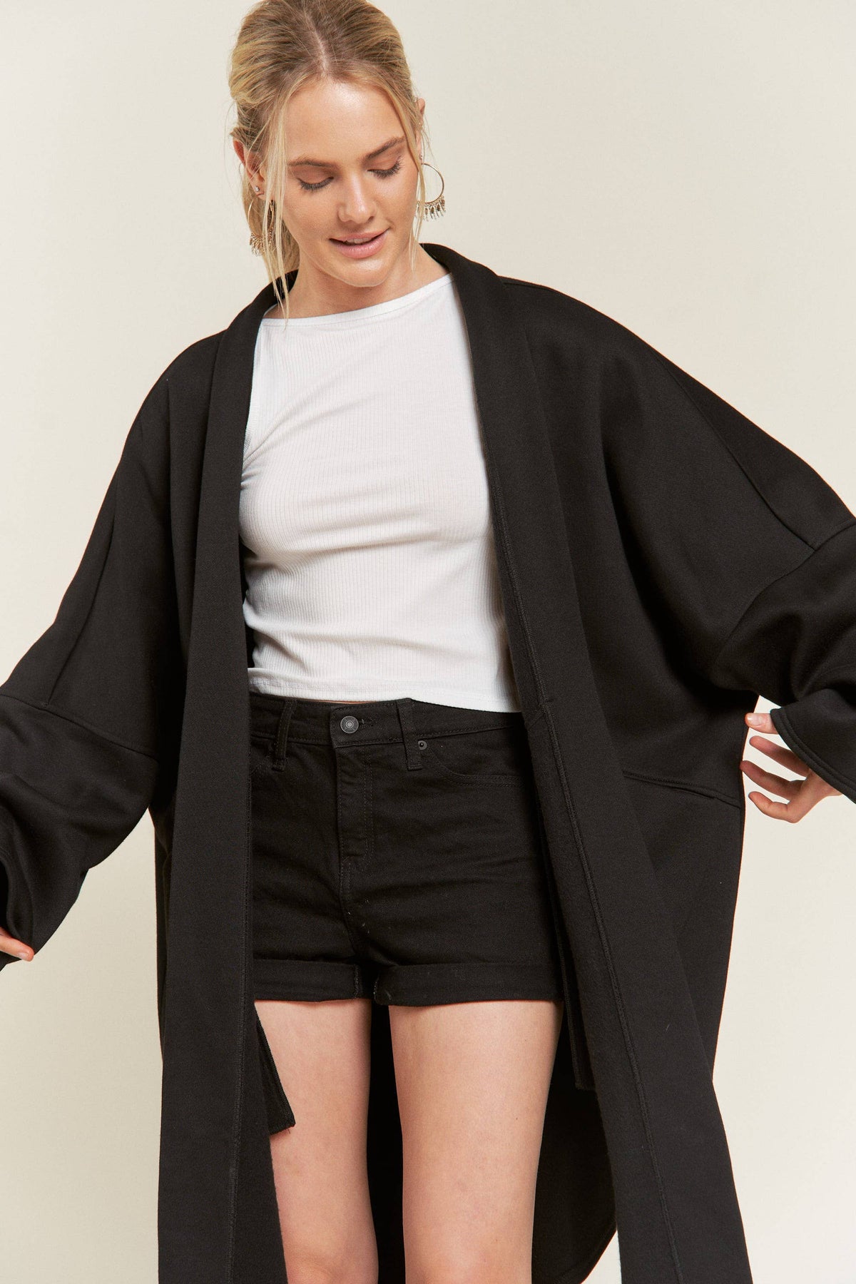 Oversized Knit Cardi