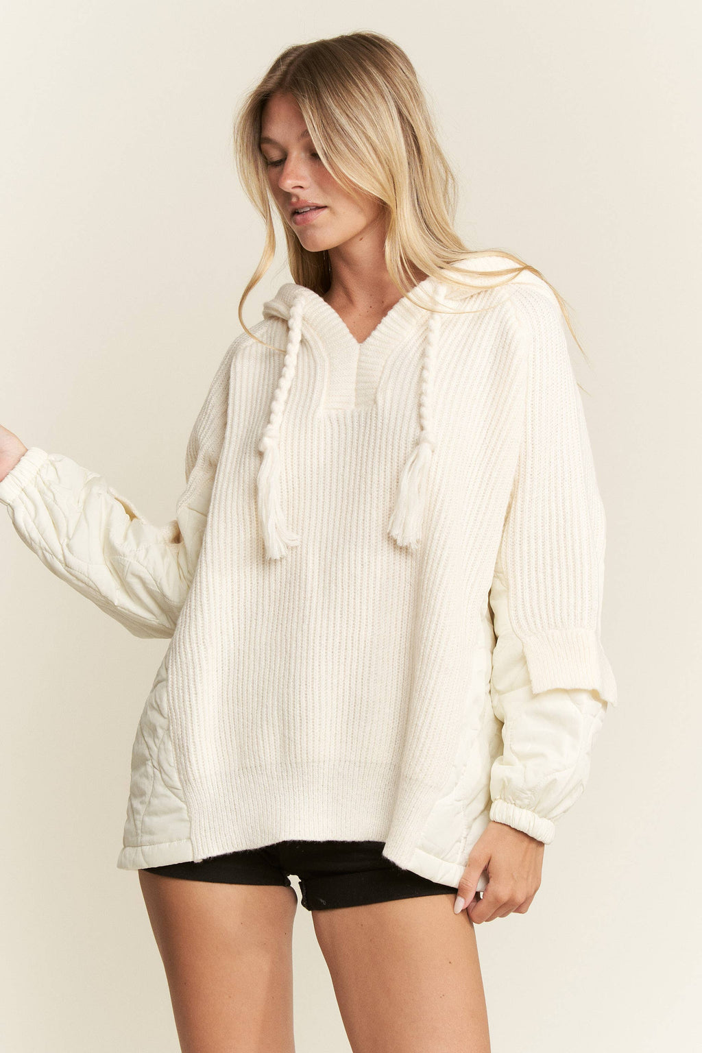 Puffer Sweater Hoodie