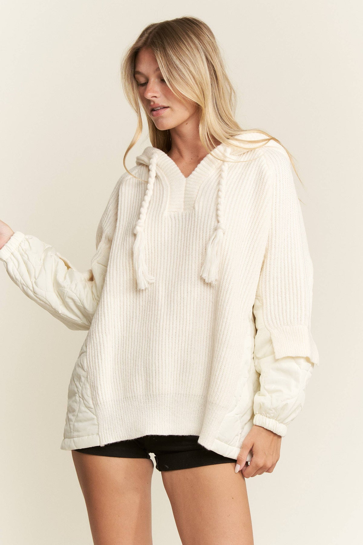 Puffer Sweater Hoodie
