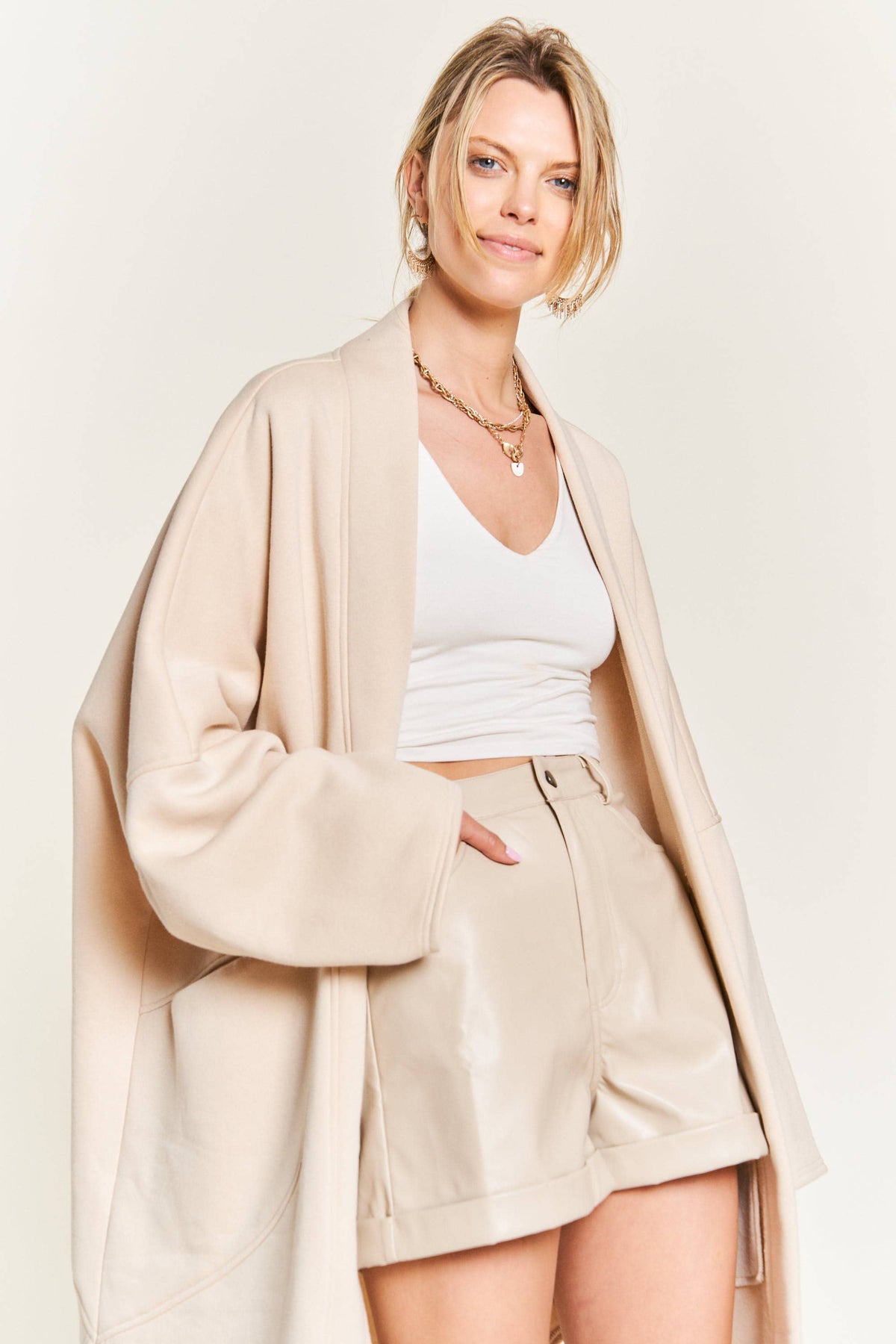 Oversized Knit Cardi
