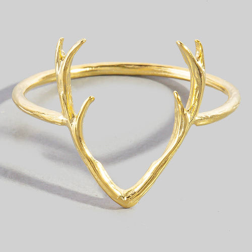 Antler Crown Ring