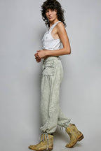 Twill Joggers