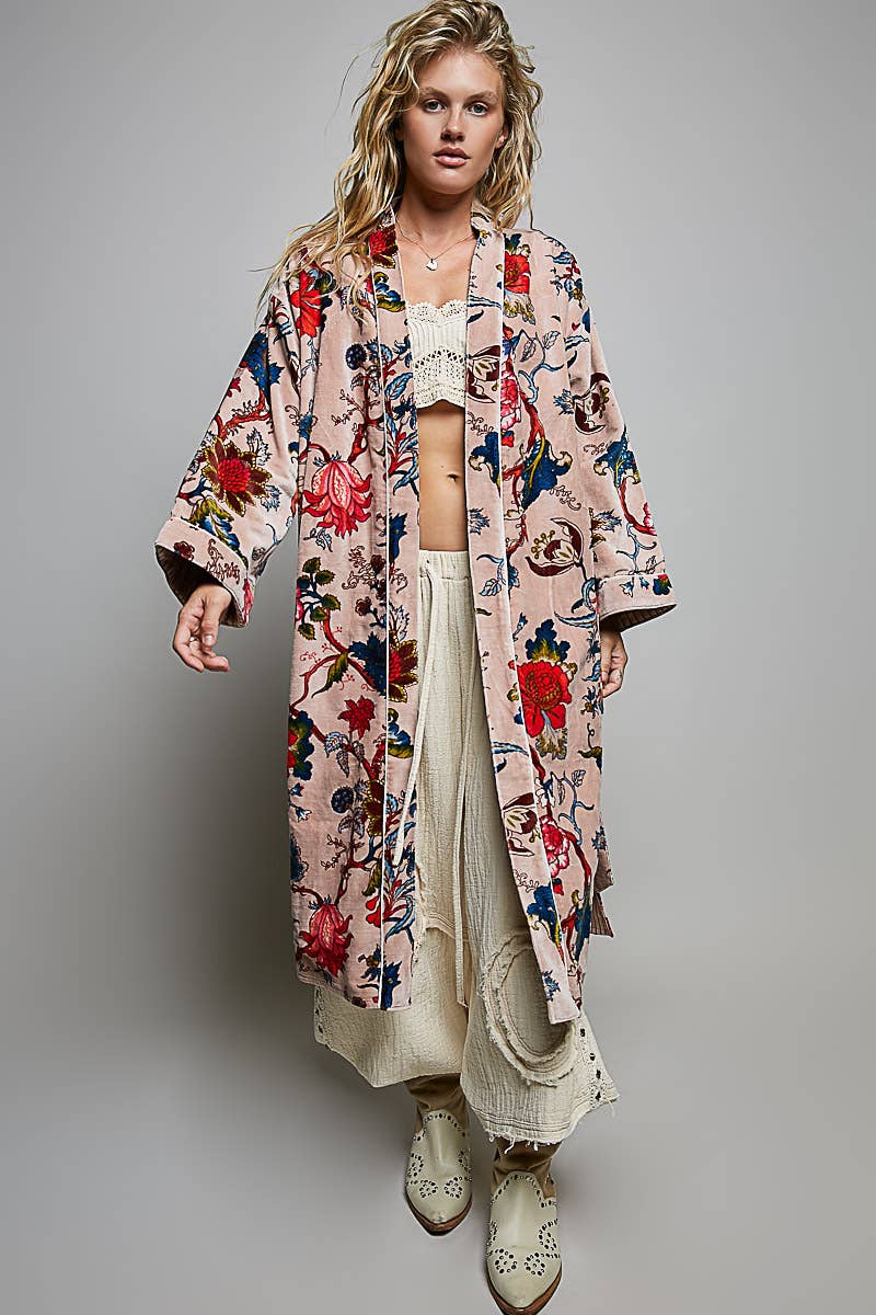 Velvet Kimono Robe