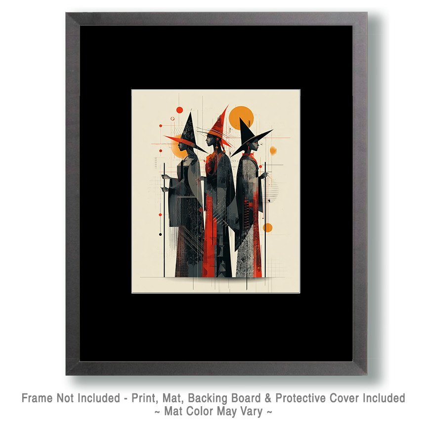 Whimsigoth Witch Print