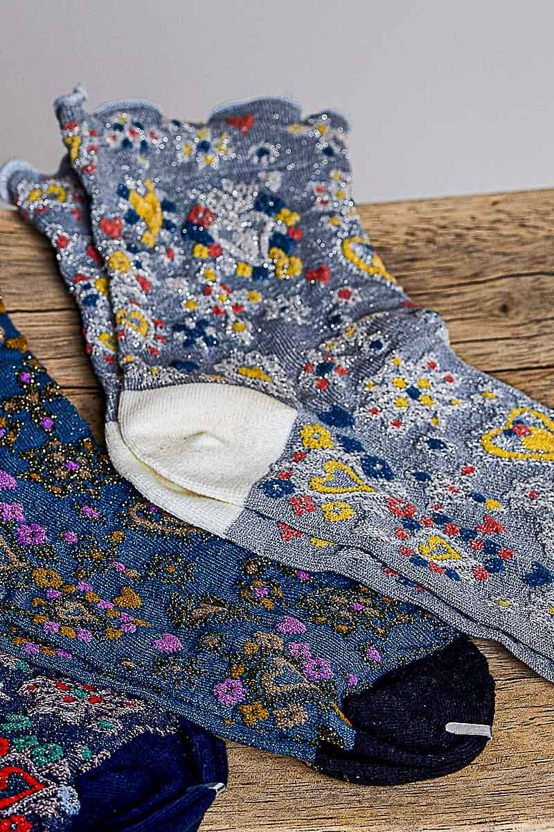Flowers & Ruffles Socks