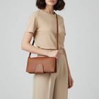 Pebbled Leather Crossbody