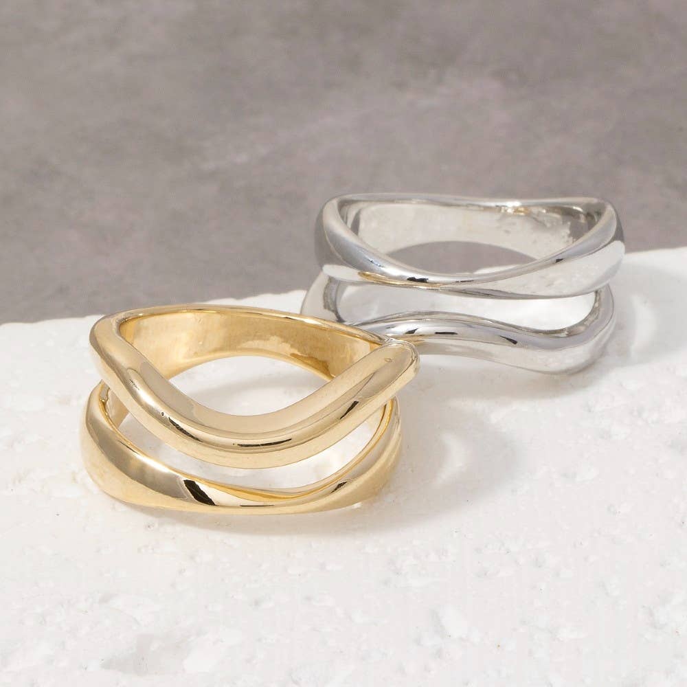 Warped Metallic Ring