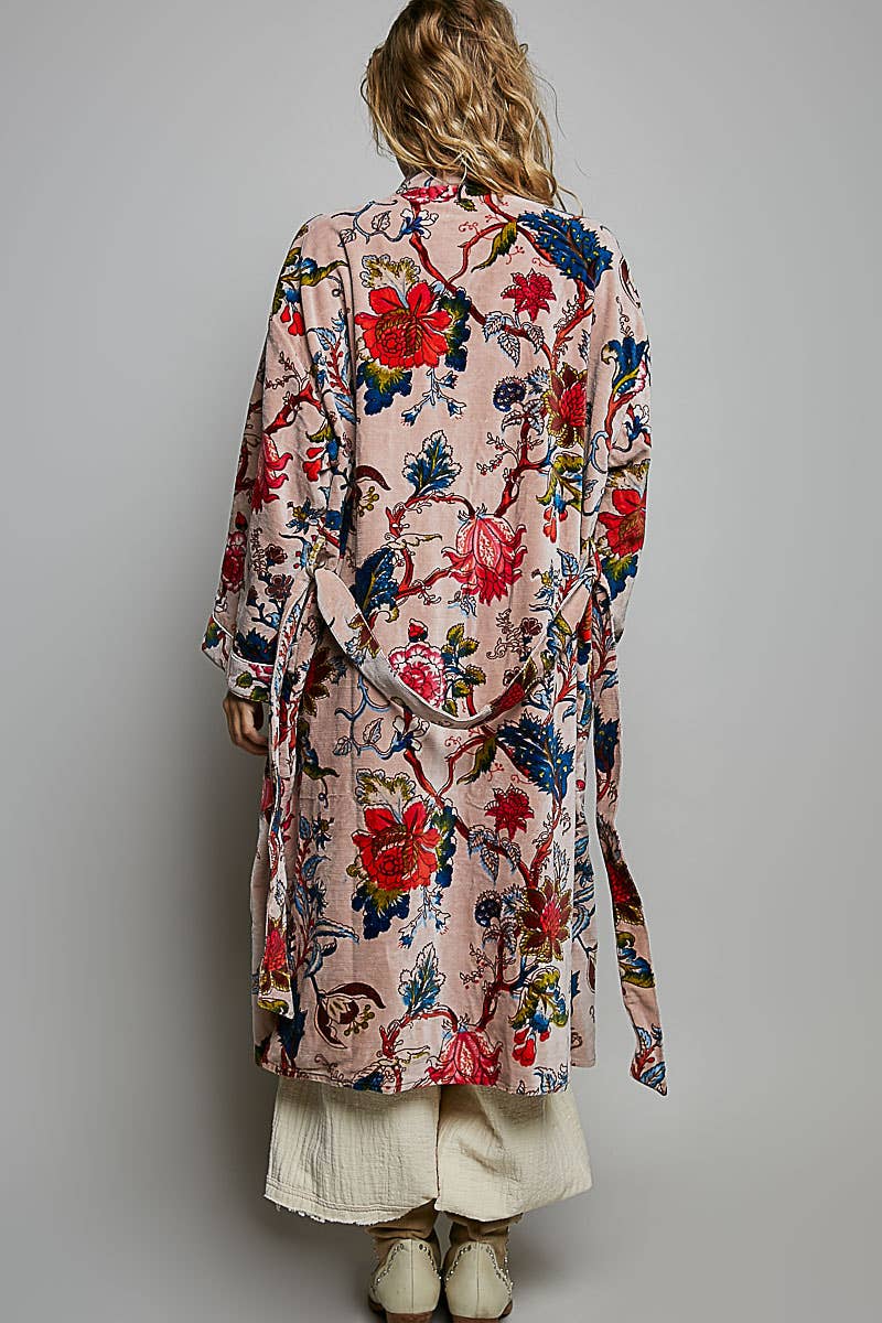Velvet Kimono Robe