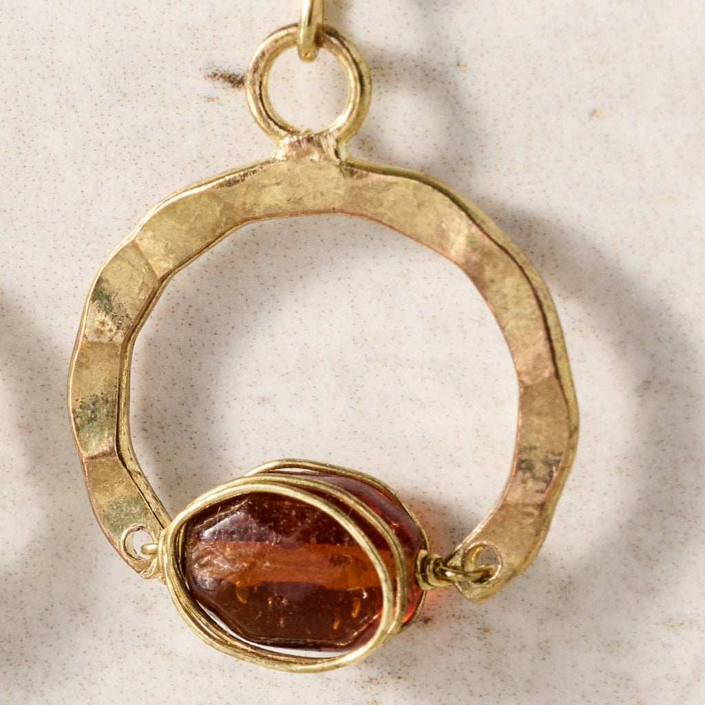 Dekhana Glass Bead Earrings