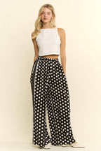 Dot Wide Legs