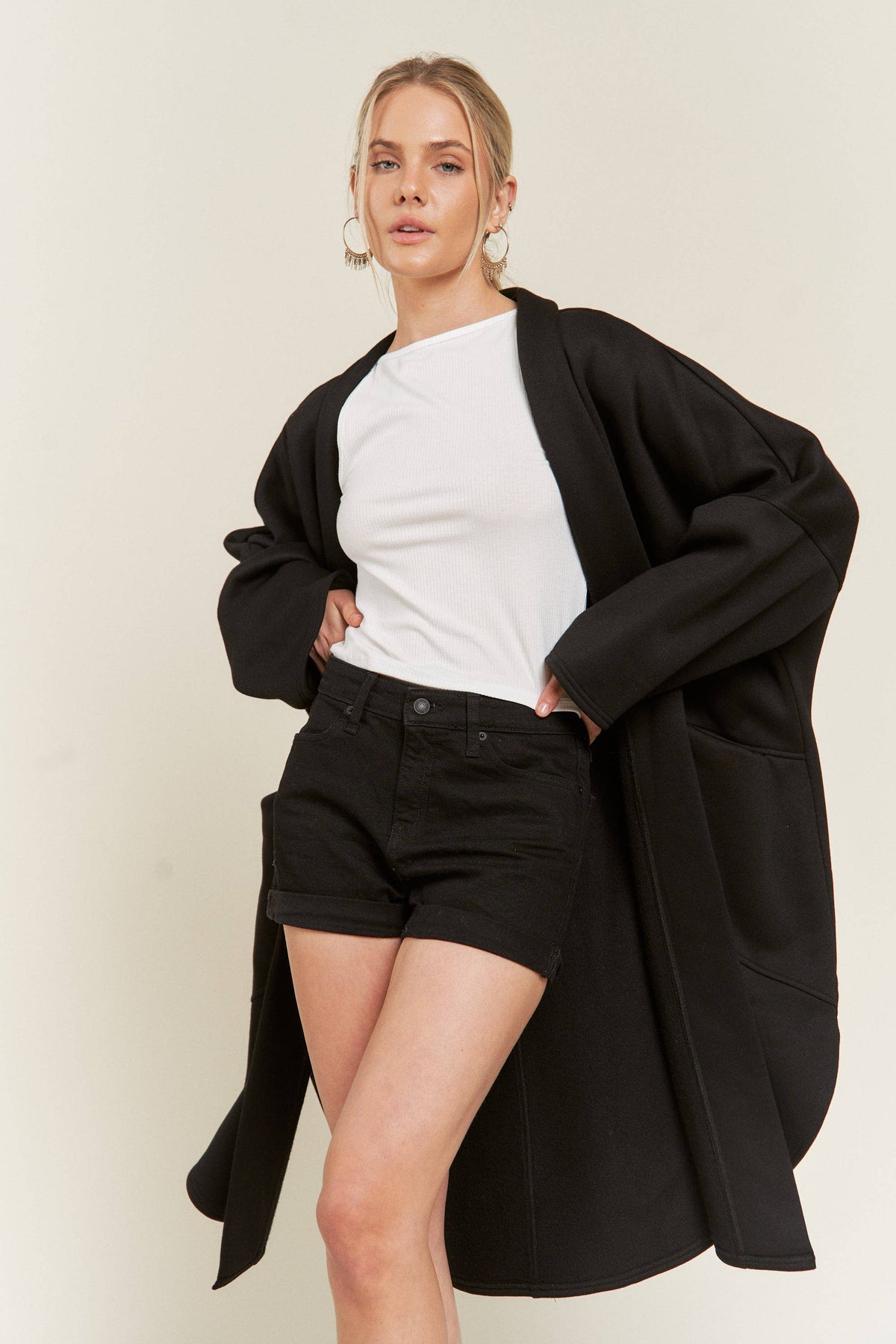 Oversized Knit Cardi