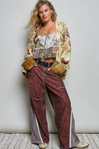 Reversible Floral Cardigan