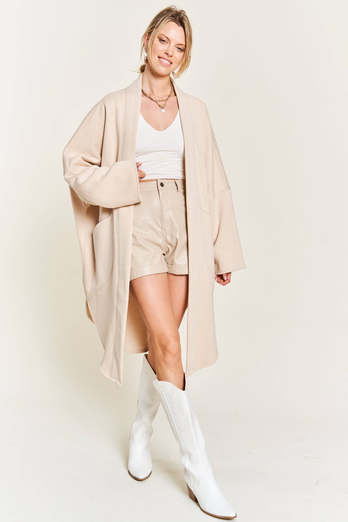Oversized Knit Cardi