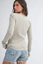 Henley Long Sleeve