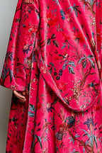 Floral Velvet Robe