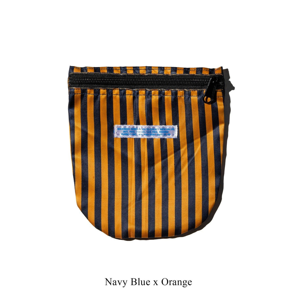 School Tie Fabric Semicircle Pouch